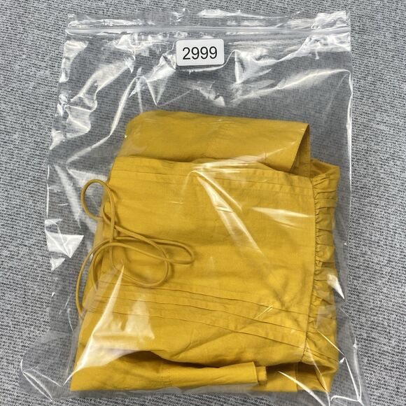 Maeve Anthropology Babydoll Top In Mango Size X-Large MSRP $98 - Picture 8 of 16